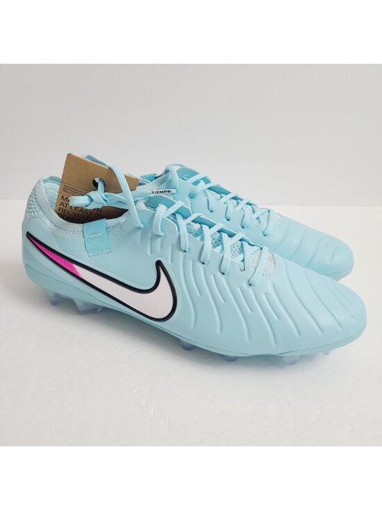 NEW Nike Tiempo Legend 10 Elite FG Soccer Cleats DV4328-401 size 10 Blue #1 main image 4